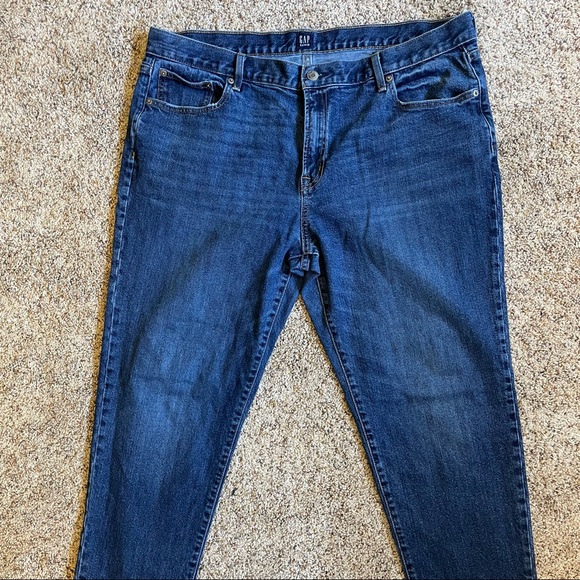 GAP Straight Leg Dark Indigo Jeans - Picture 8 of 8